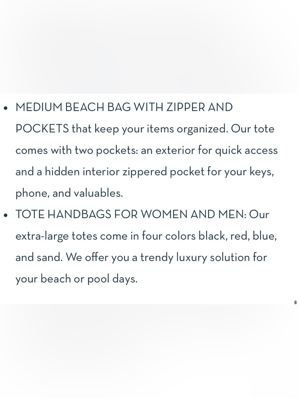Bodysurf Medium Ripstop Nylon Waterproof Beach Bag in Black NWOT - Picture 12 of 12